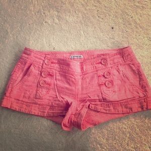 Express side button shorts